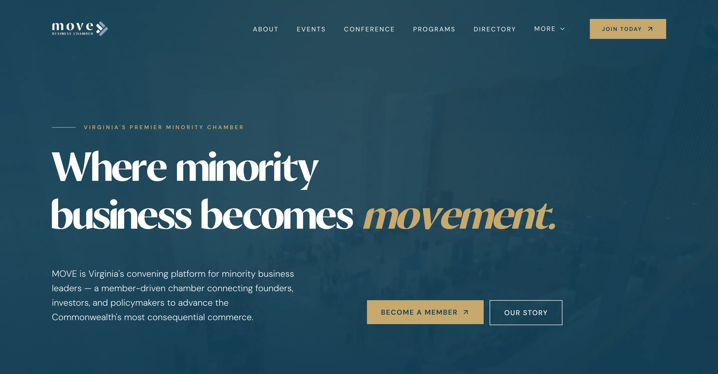 The MOVE Chamber public site